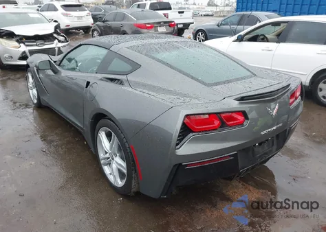 2016 Chevrolet Corvette Stingray из США, поврежденный, VIN 1G1YA2D76G5111600